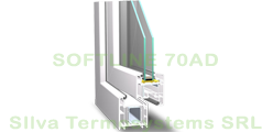 Profil PVC Veka SOFTLINE 70AD